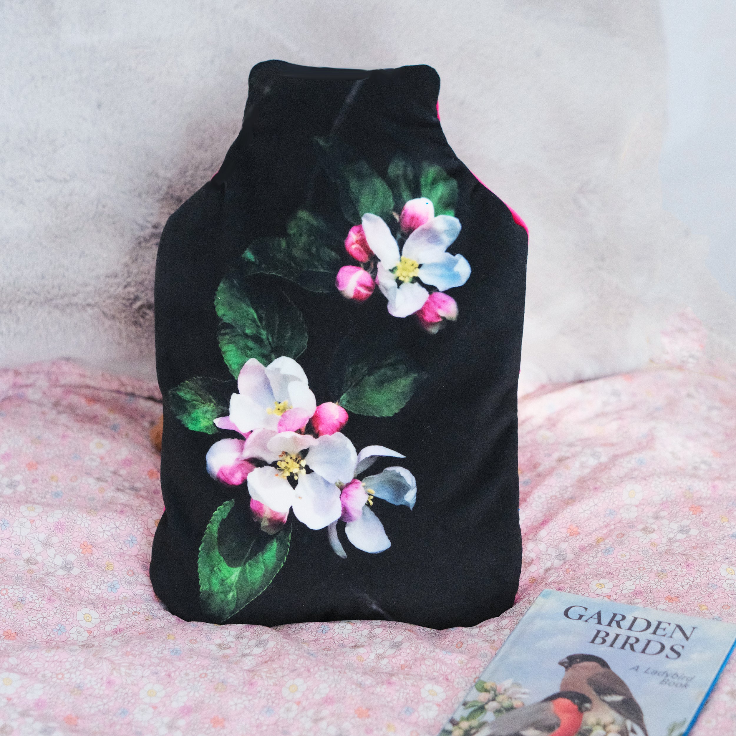 Apple blossom hot water bottle - Mother's Day Gift