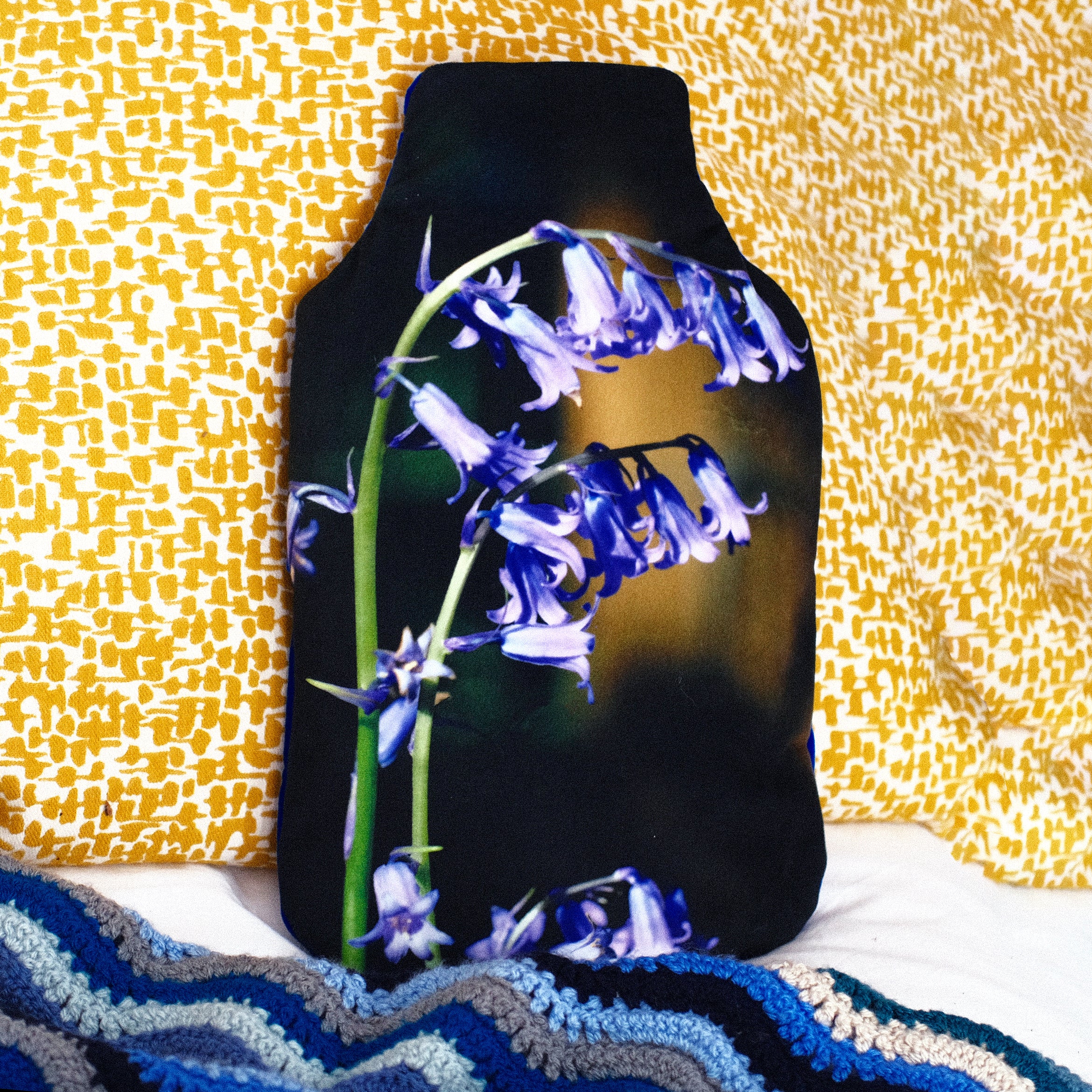Bluebell hot water bottle - Mother's Day Gift