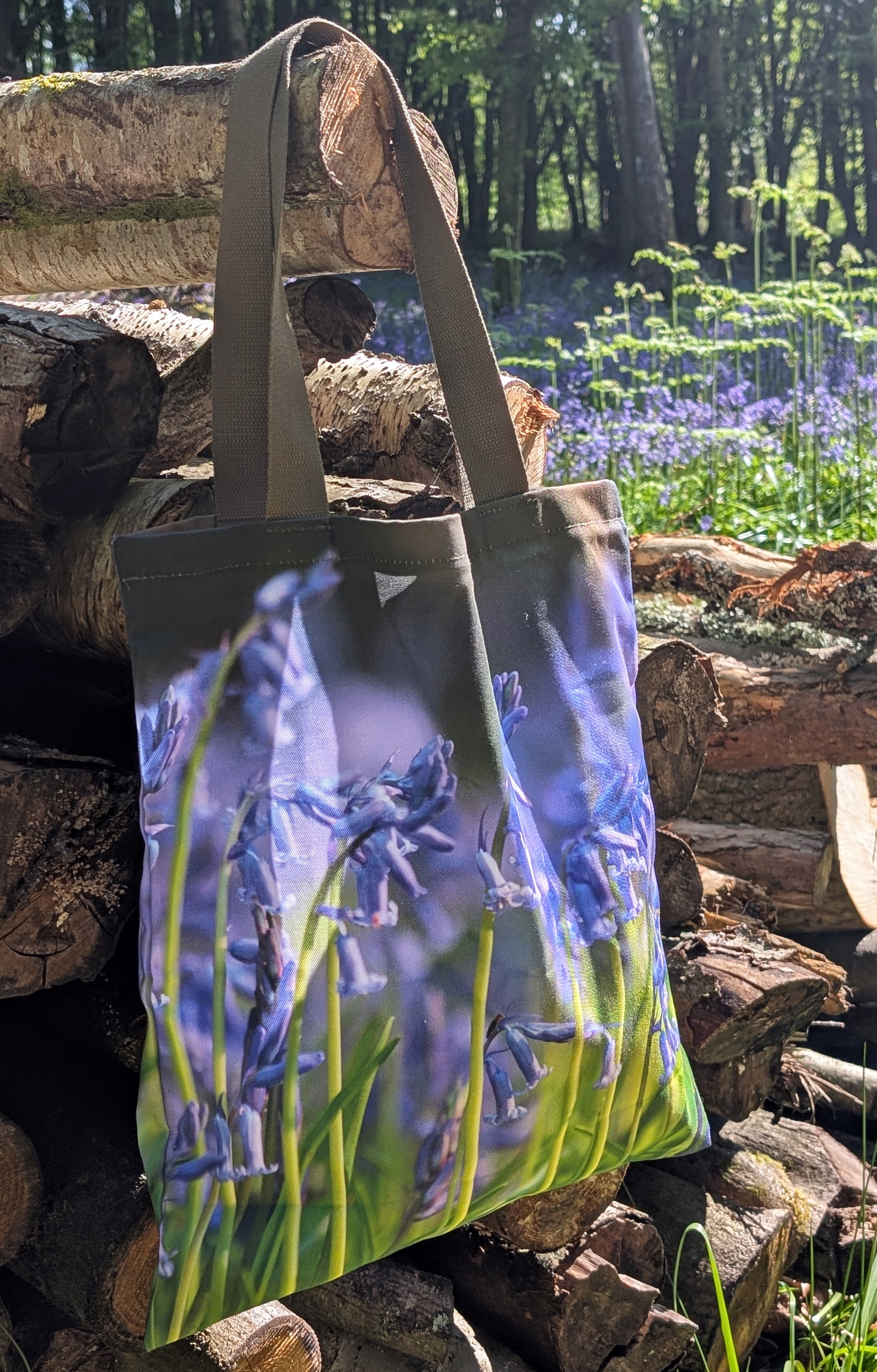 Bluebell tote bag