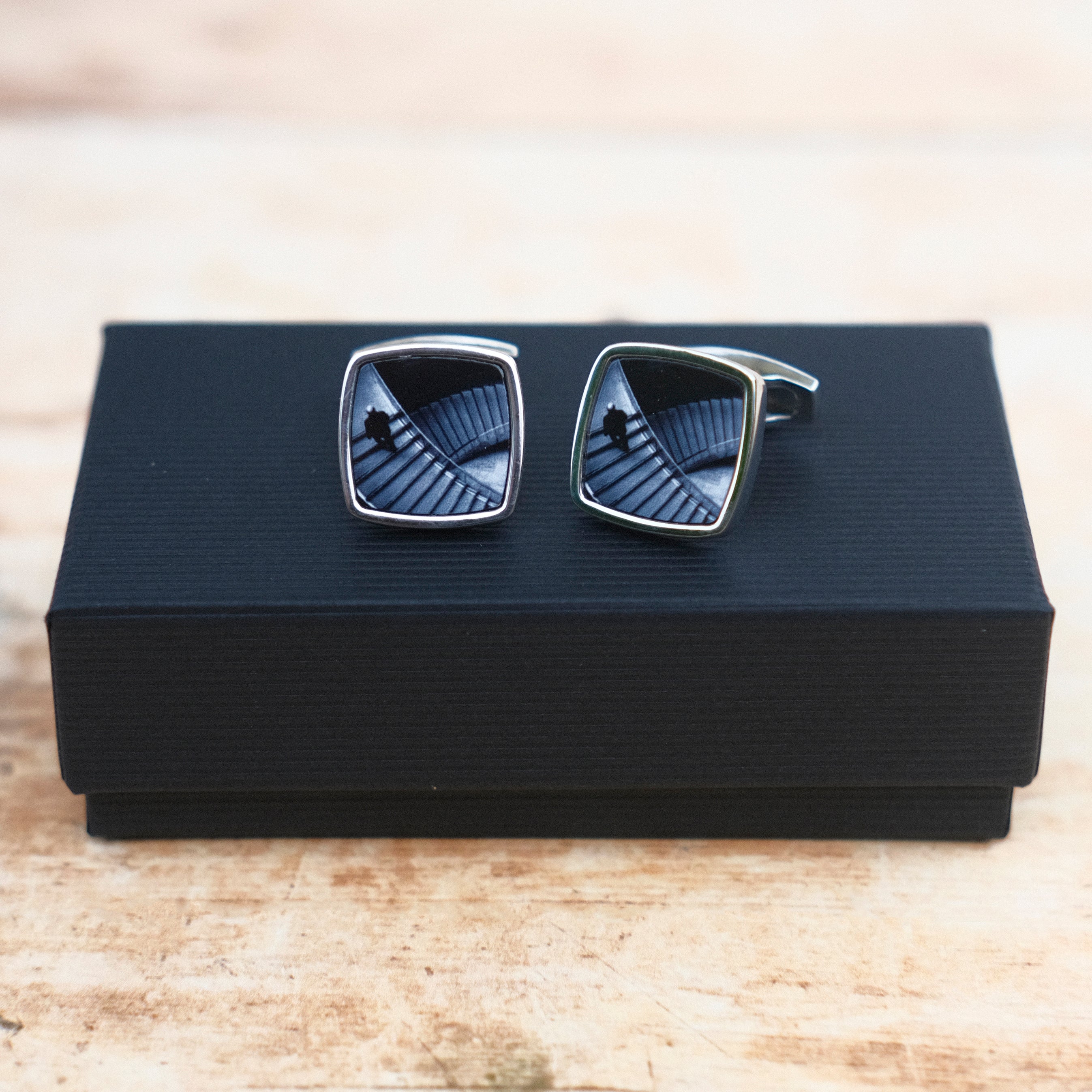 Architectural Staircase Cufflinks