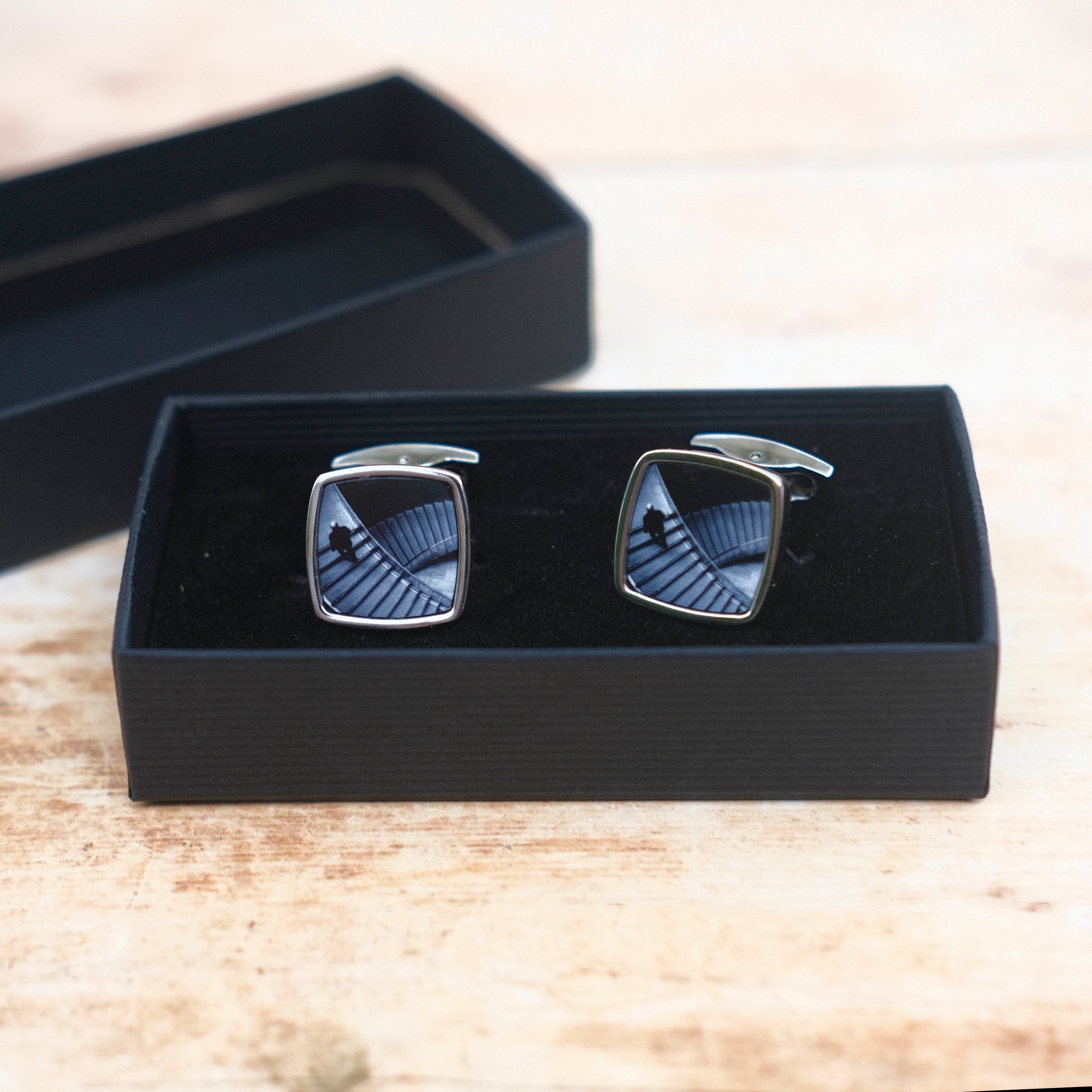 Architectural Staircase Cufflinks