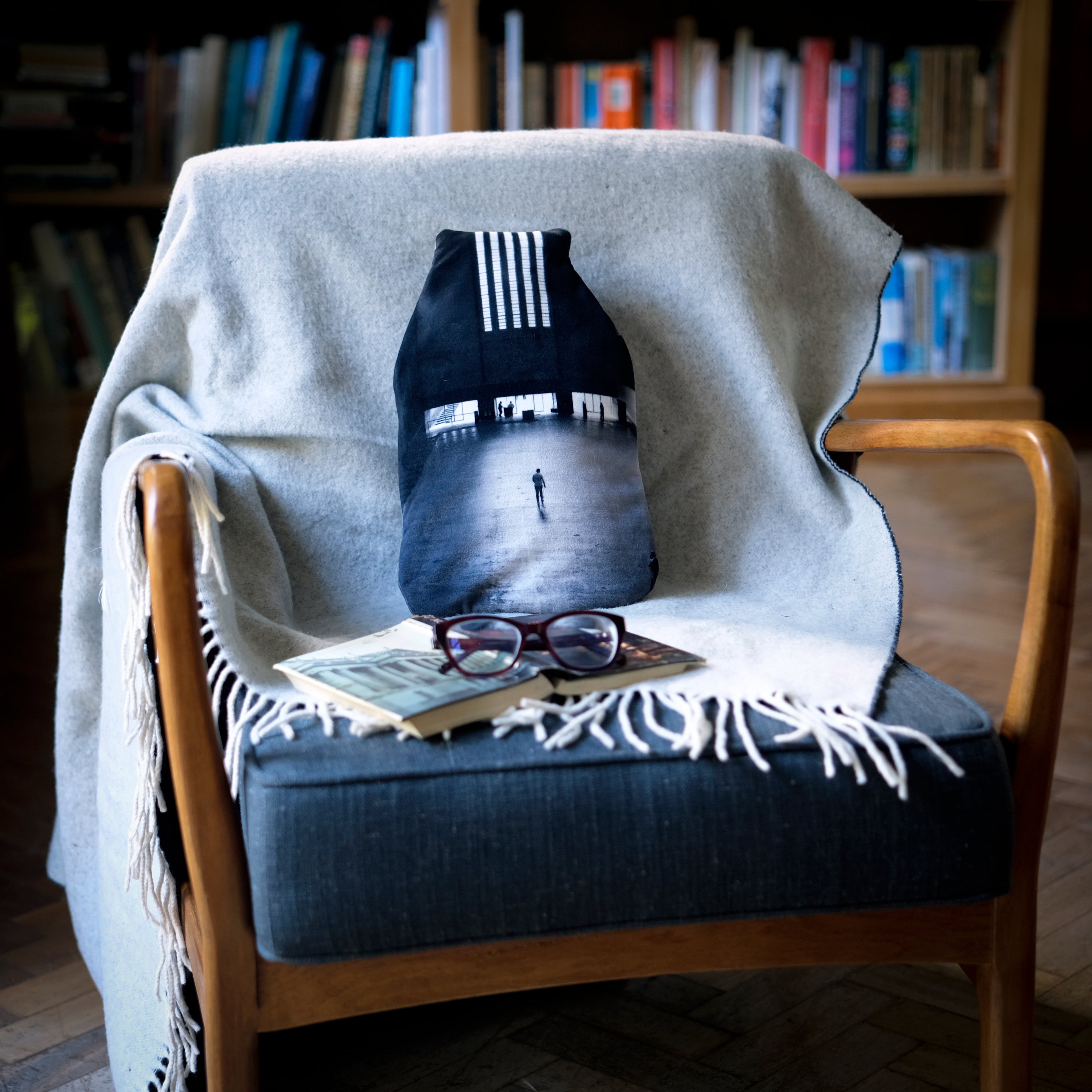 Urban Edit Hot Water Bottle – Architectural Velvet Cover