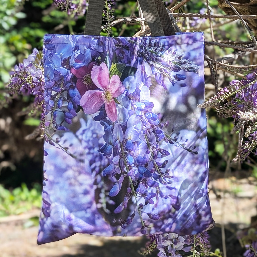 Wisteria tote bag