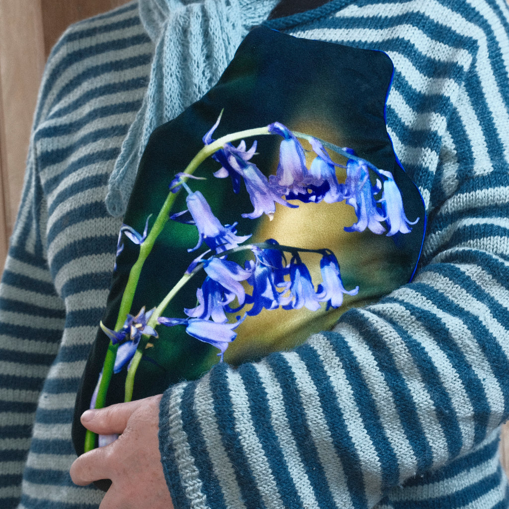 Bluebell hot water bottle - Mother's Day Gift