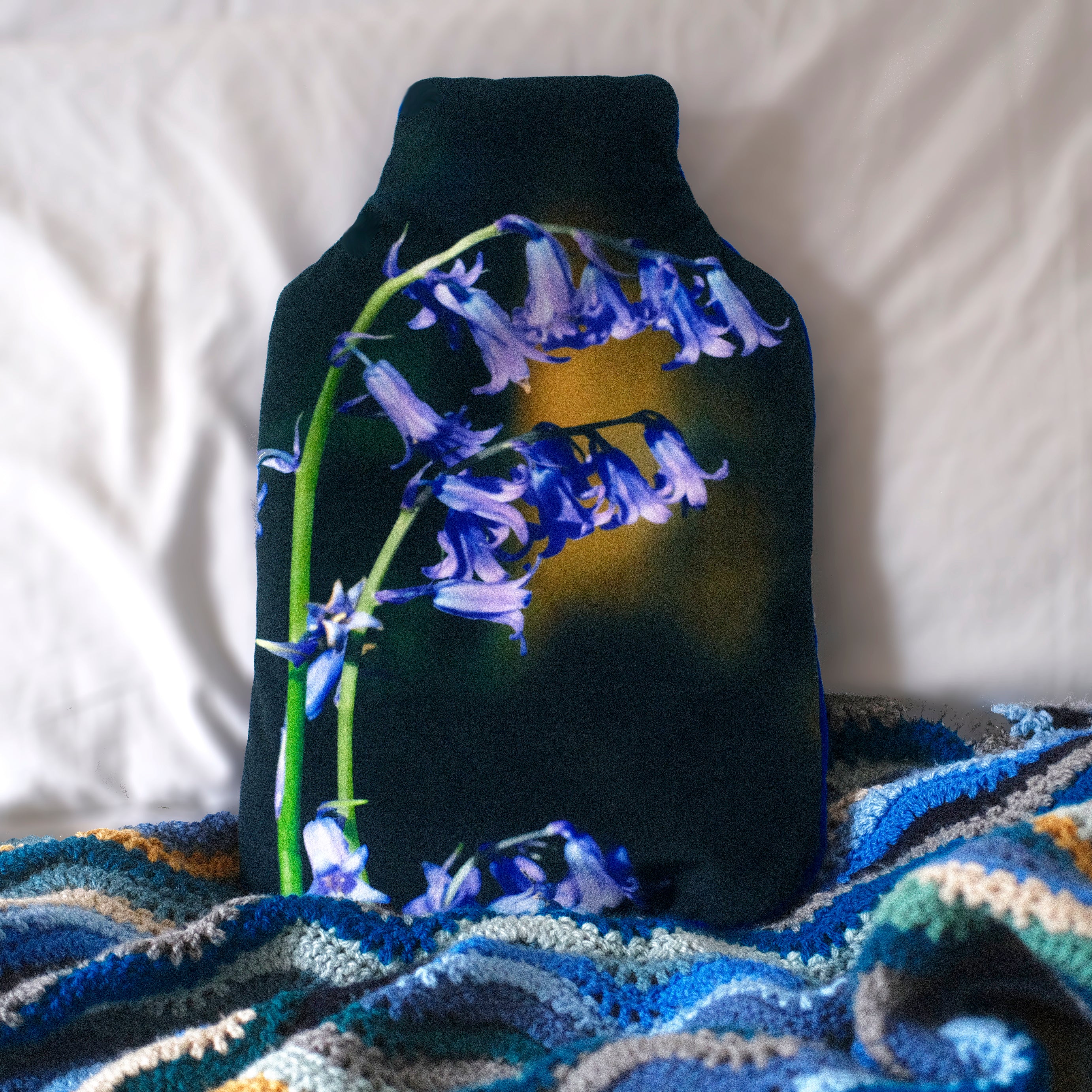 Bluebell hot water bottle - Mother's Day Gift