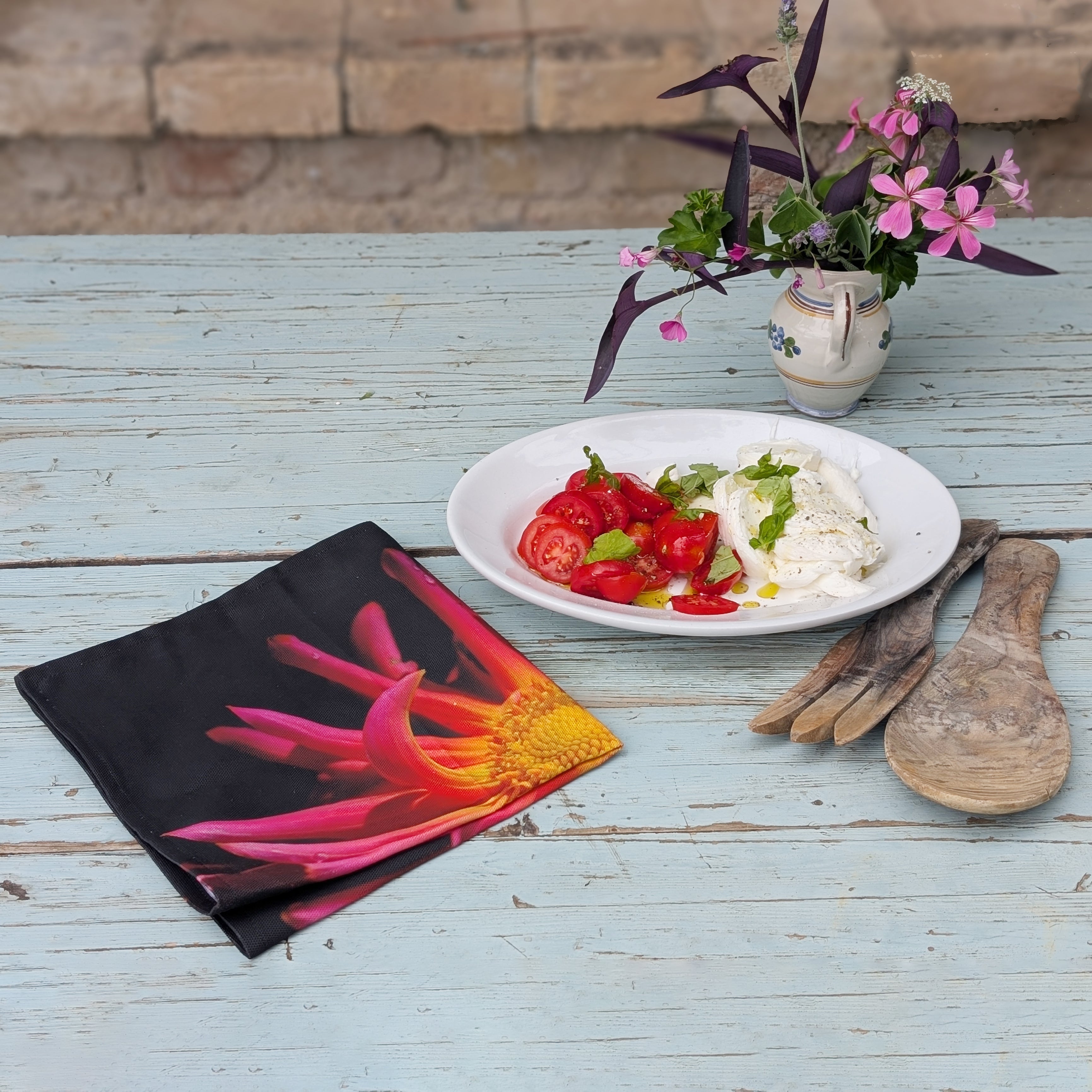 Dahlia napkins - set of six