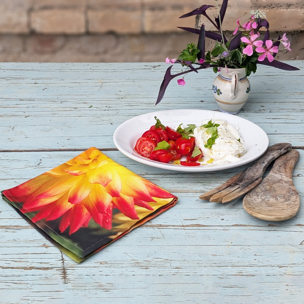 Dahlia napkins - set of six