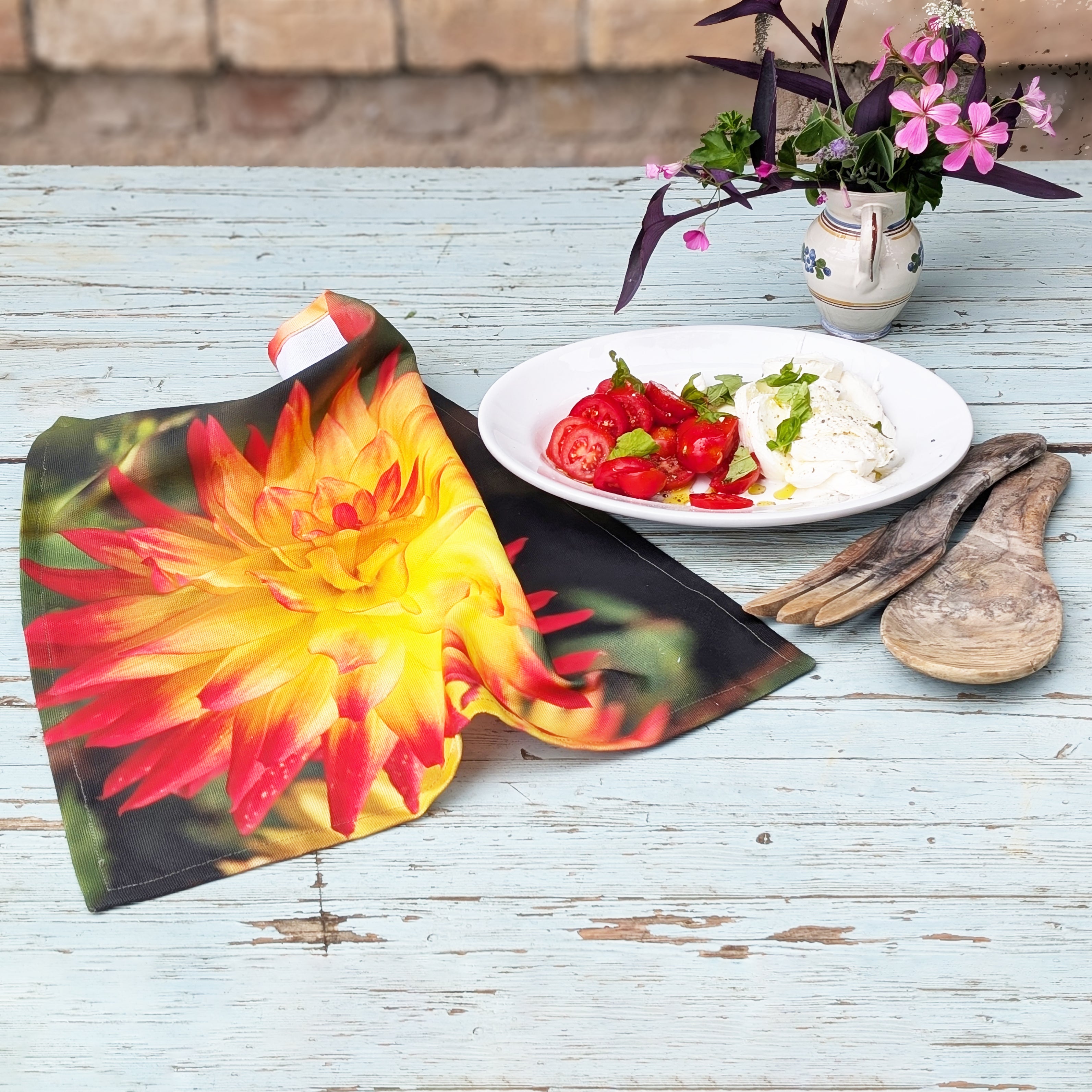 Dahlia napkins - set of six