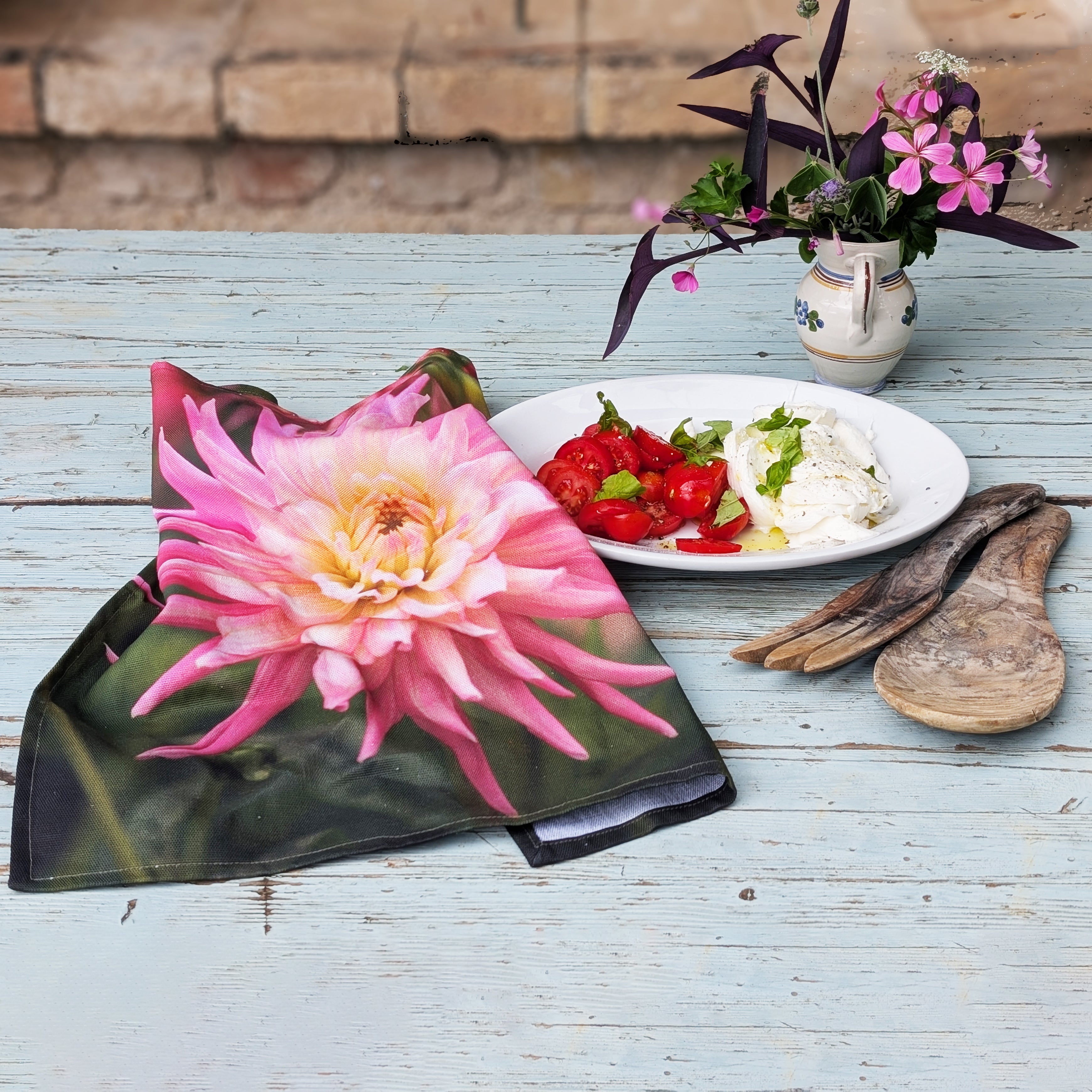 Dahlia napkins - set of six