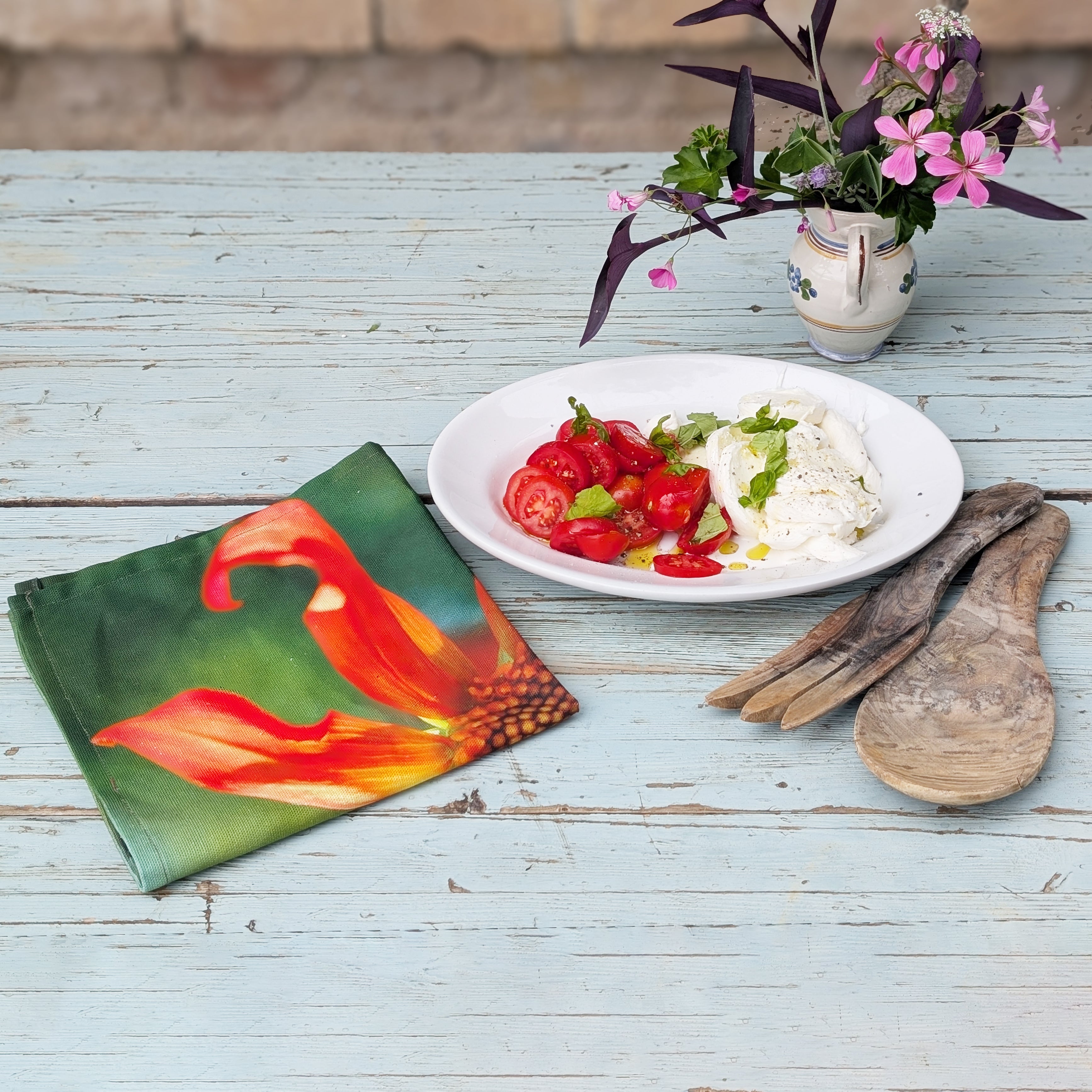 Dahlia napkins - set of six