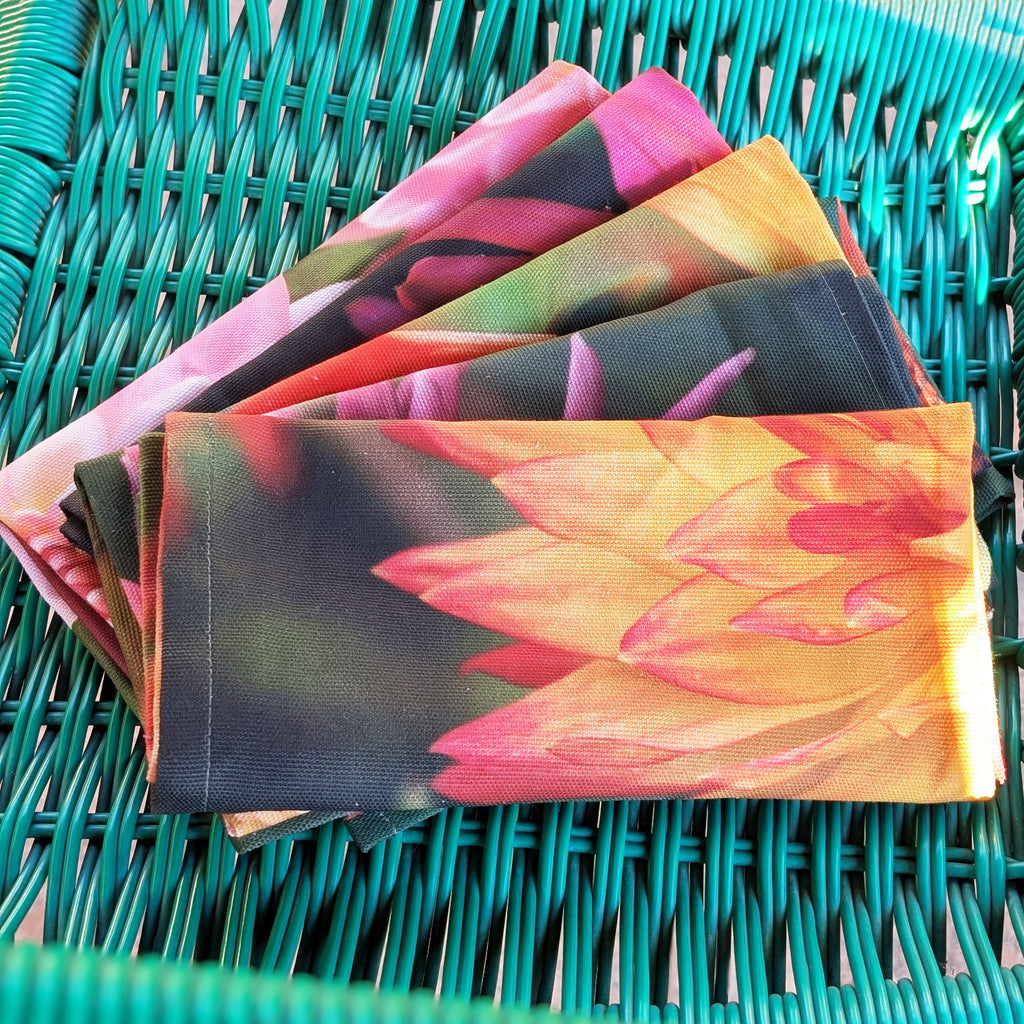 Dahlia napkins - set of six