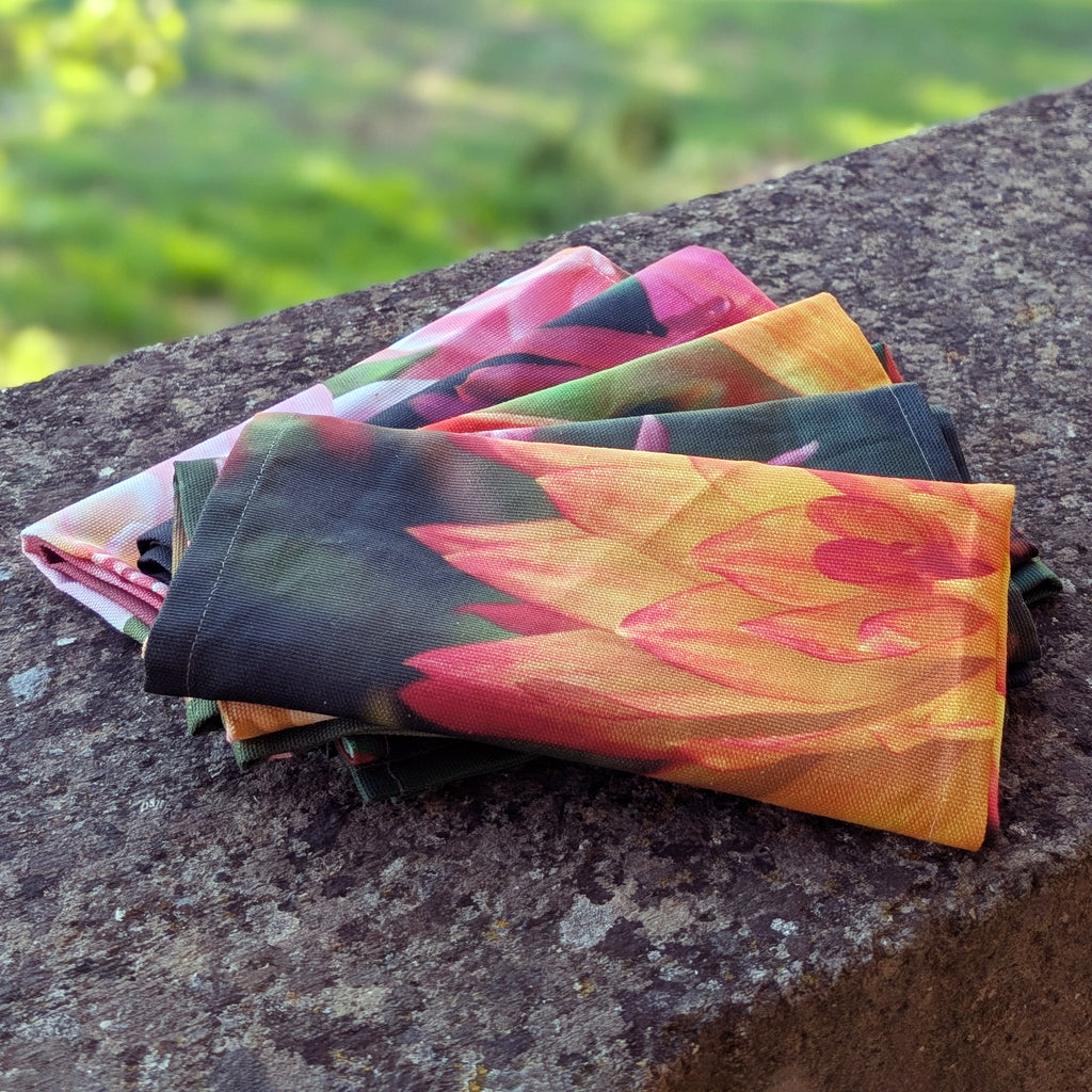 Dahlia napkins - set of six