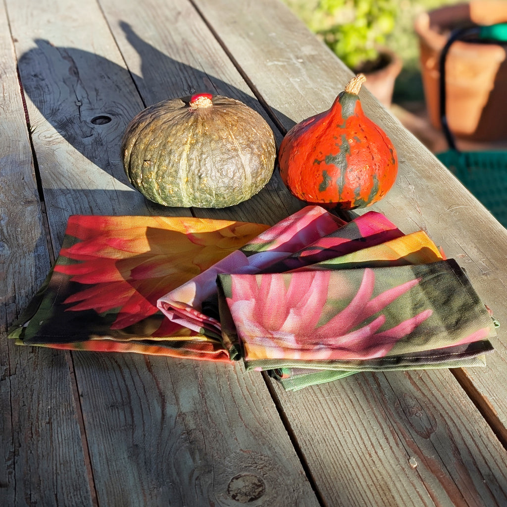 Dahlia napkins - set of six