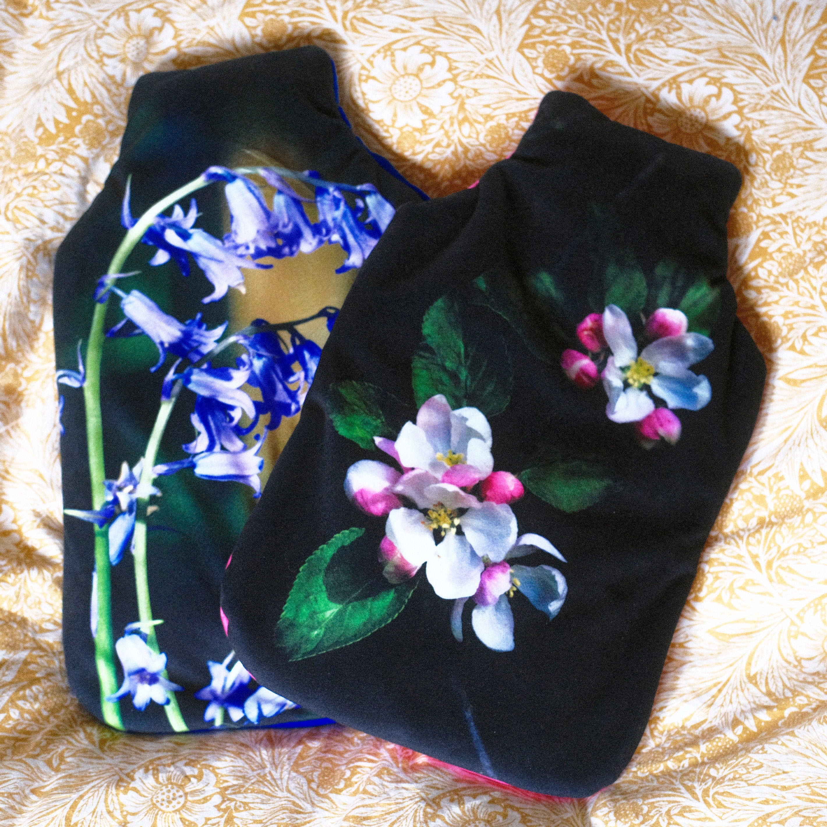 Apple blossom hot water bottle - Mother's Day Gift
